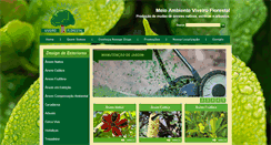 Desktop Screenshot of meioambiente.viveiroflorestal.com.br